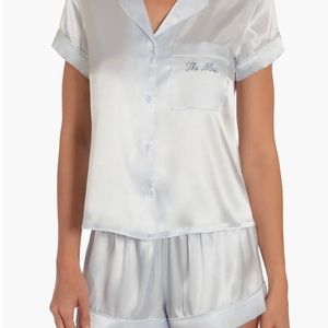 The Mrs. Blue Bridal Pajama Set
